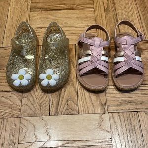 Toddler sandals - 2 pairs, size 7